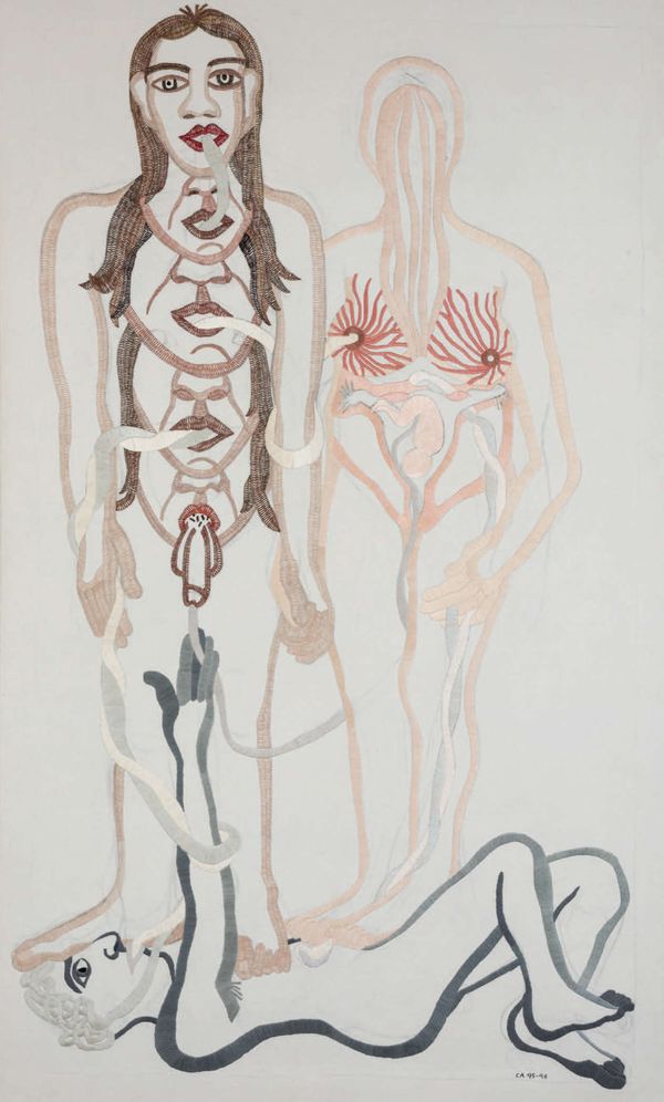Carlos Arias, Familia, 1995-1996. Cortesía: Museo Universitario El Chopo, México