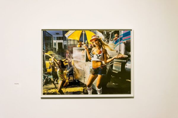 David LaChapelle, retrato de Britney Spears. Vista de la exposición David LaChapelle. Fotografías 1983-2013, Museo de Arte Contemporáneo (MAC), Parque Forestal, Santiago de Chile, jul-sept 2015. Foto: Damaris Herrera. Cortesía: MAC