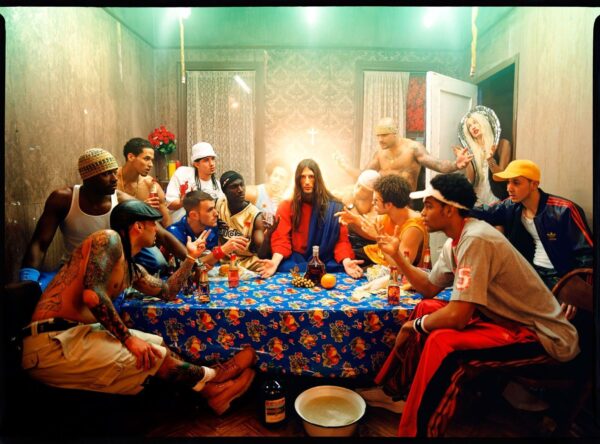 David LaChapelle, Last Supper, 2003, chromogenic print ©David LaChapelle