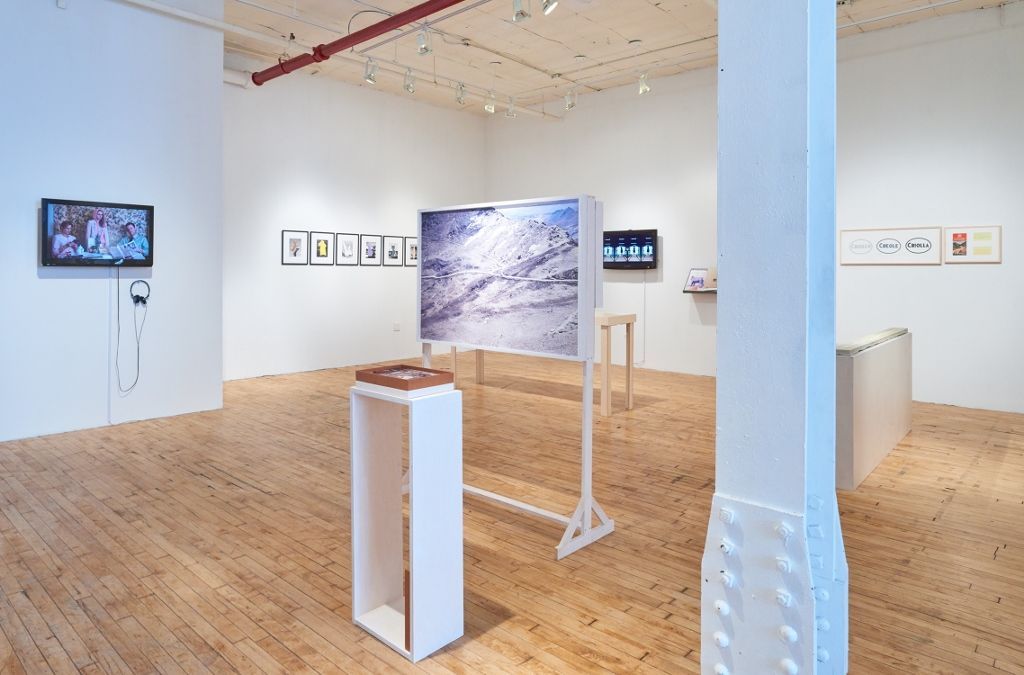 Vista de la exposición "Magical (un)Real: Entranced Land", en Momenta Art, Brooklyn, NY, 2016. Foto:  Ethan Browning