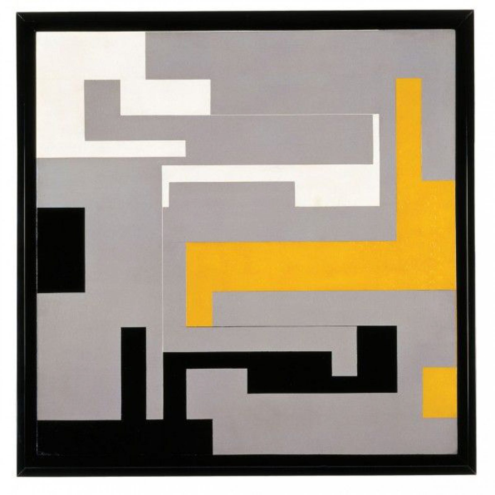 WILLYS DE CASTRO, Composición Modulada, 1954. Colección MoMA. Donada por Patricia Phelps de Cisneros