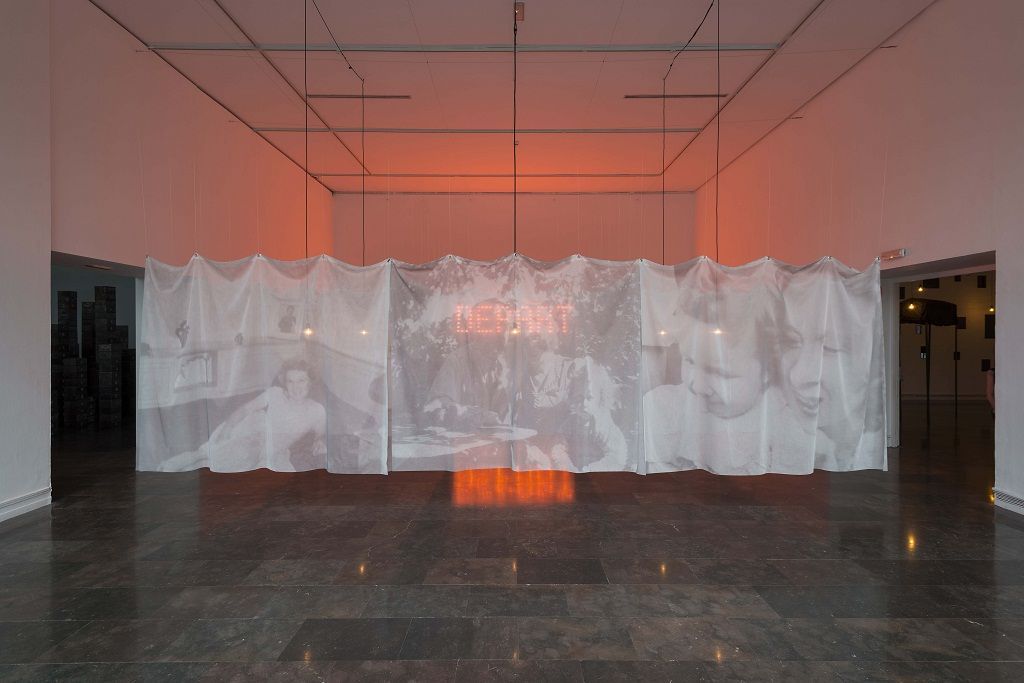 Christian Boltanski. Départ-Arrivée. Vista de la muestra. Institut Valencià d’Art Modern (IVAM), España, 2016. Foto cortesía del artista.