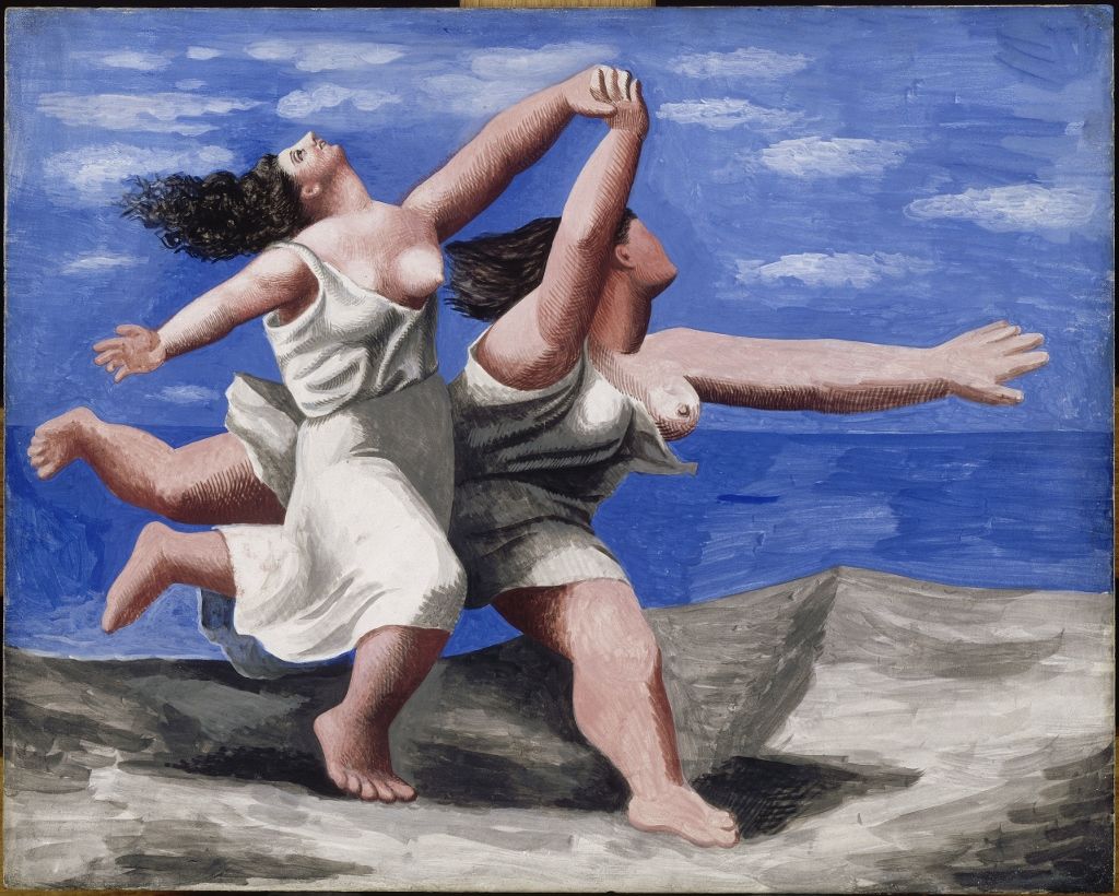 Pablo Picasso, Dos mujeres corriendo en la playa (La raza). ©Succession Picasso - Gestión de derechos de autor, Musée national Picasso-Paris) Fotografía © RMN-Grand Palais (Musée national Picasso-Paris) / Jean-Gilles Berizzi Pablo Picasso, Dos mujeres corriendo en la playa (La raza). ©Succession Picasso - Gestión de derechos de autor, Musée national Picasso-Paris) Fotografía © RMN-Grand Palais (Musée national Picasso-Paris) / Jean-Gilles Berizzi