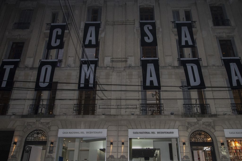 Casa Tomada en la Casa Nacional del Bicentenario. Argentina, 2016. Foto: Romina Santarelli. Ministerio de Cultura de la Nación Casa Tomada en la Casa Nacional del Bicentenario. Argentina, 2016. Foto: Romina Santarelli. Ministerio de Cultura de la Nación
