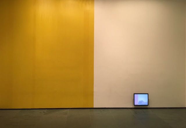 Jaime Davidovich. Tape Wall Project, 1970. Vista de sala, MoMA, Nueva York