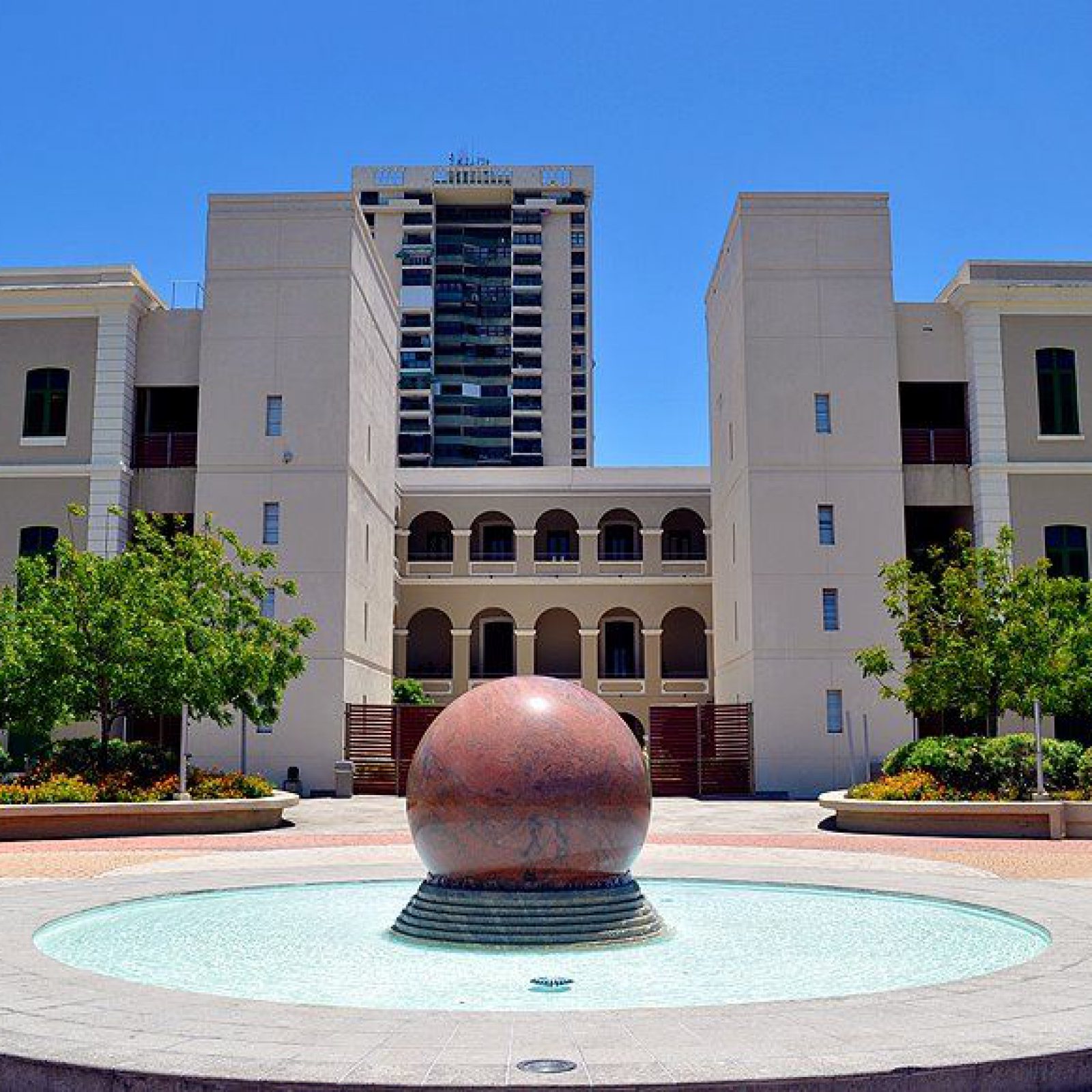 La sede de MECA, feria de arte internacional de Puerto Rico, en San Juan, es el Conservatorio de Música de Puerto Rico