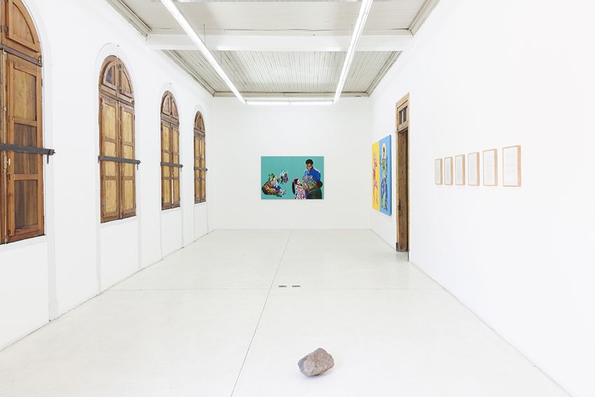 Jesús Monteagudo, No habrá testigos, 2016. Vista de la exposición en Die Ecke Arte Contemporáneo, Santiago. Cortesía del artista
