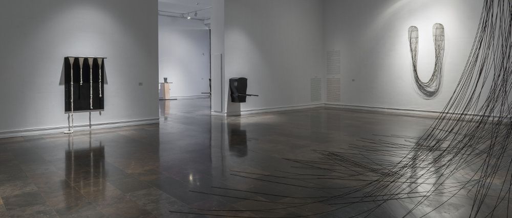 Vista de la exposición "Círculo Intimo", de Pepe Espaliú, en el IVAM, 2016-2017. Cortesía: IVAM