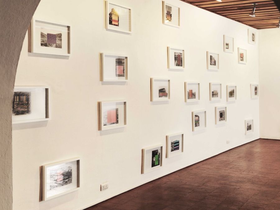 Vista de la exposición "Algo después", de Ilich Castillo, en Museomático, Cuenca, Ecuador, 2016-2017. Foto: Fernando Piedra Estudio