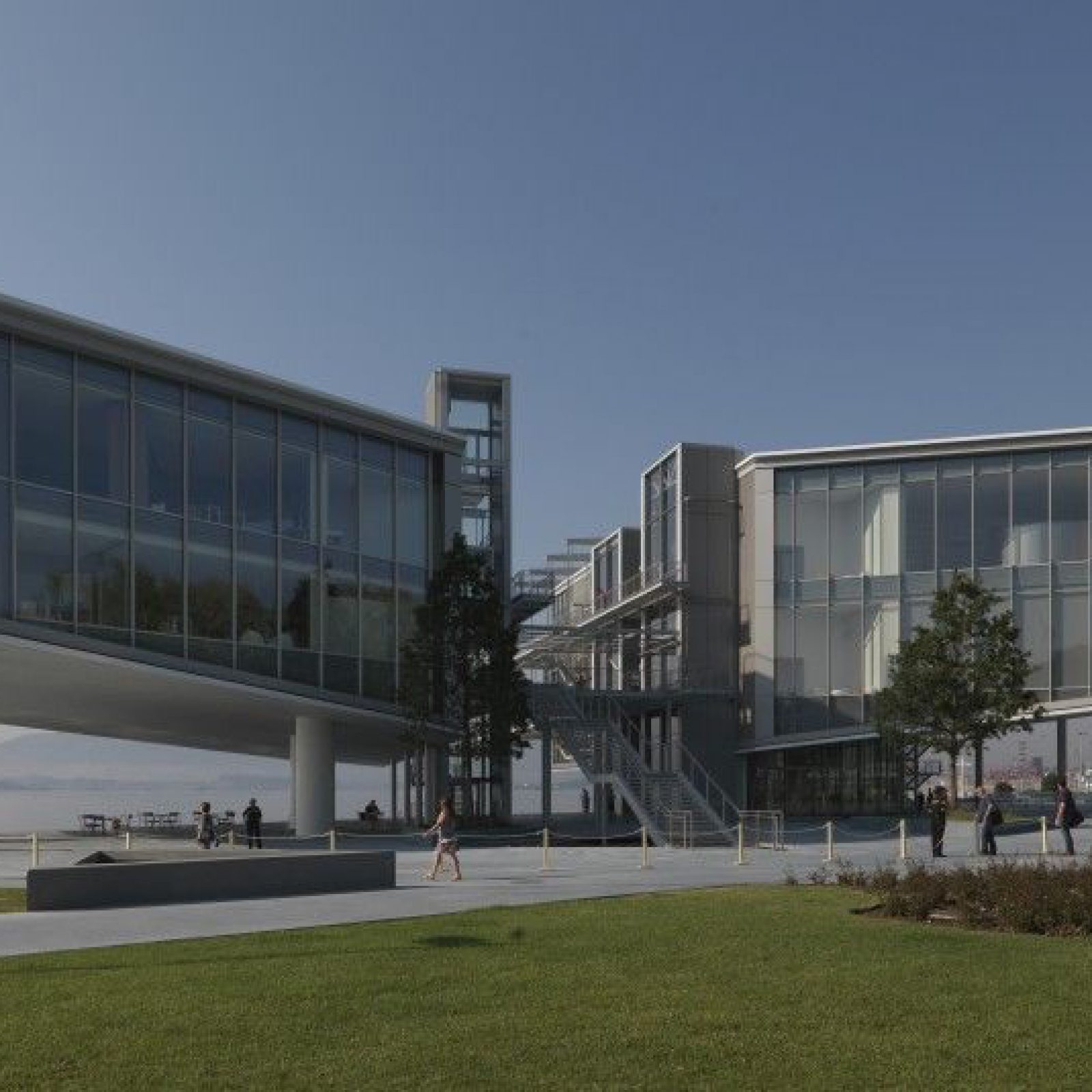 El nuevo Centro Botín en Santander, España, 2017. Una obra arquitectónica de Renzo Piano. Foto: Enrico Cano
