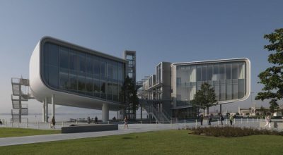 El nuevo Centro Botín en Santander, España, 2017. Una obra arquitectónica de Renzo Piano. Foto: Enrico Cano
