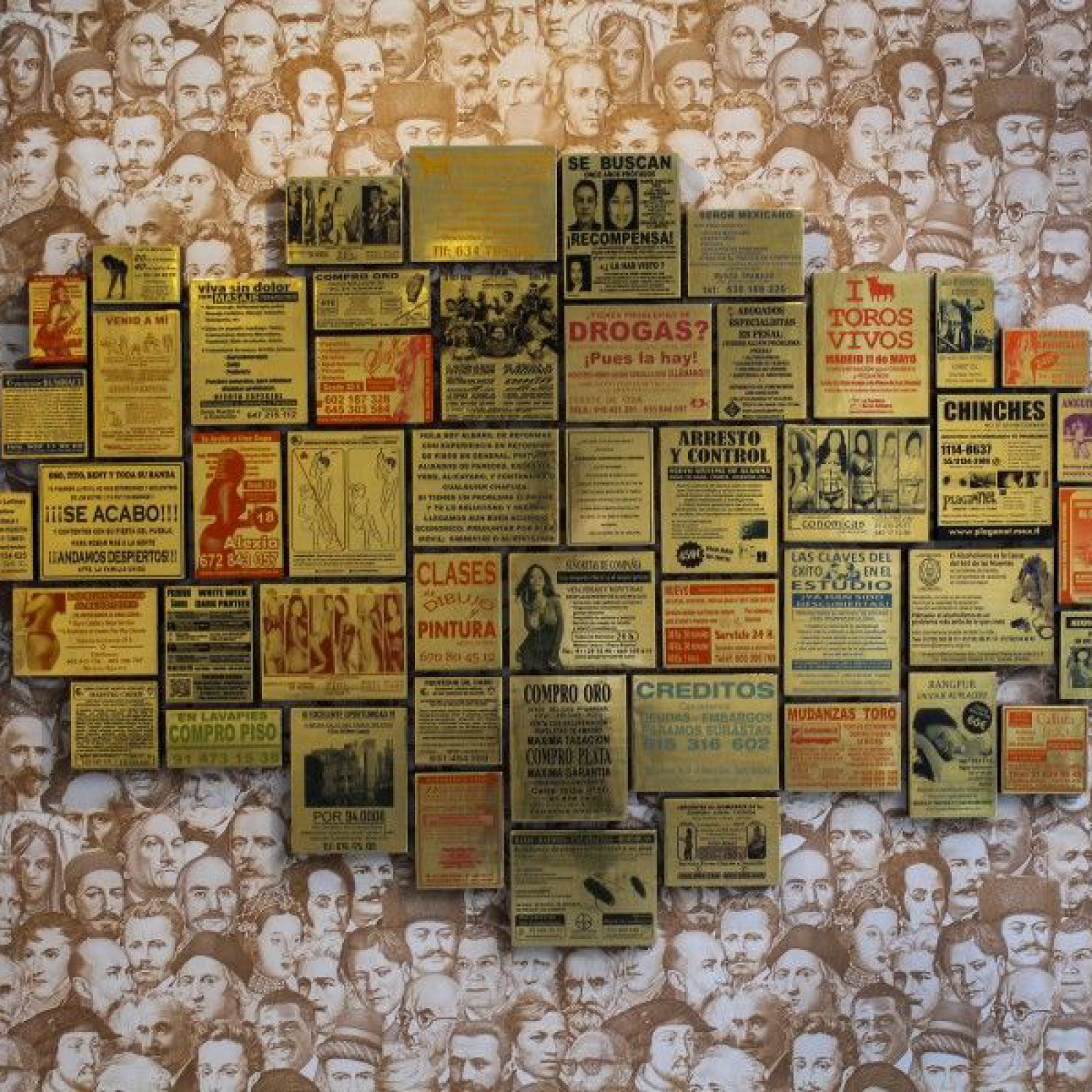 Vista de la exposición "Cartografías Líquidas", en el Museo de Arte Carrillo Gil, Ciudad de México, 2017. Foto cortesía del MACG