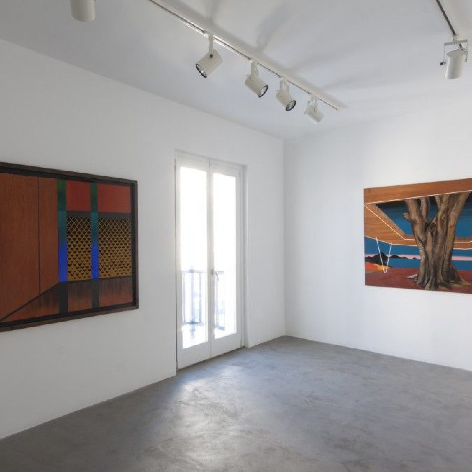 Hulda Guzman, "A Different Architecture", vista de la exposición en Dio Horia Contemporary Art Platform (Mykonos, Grecia), 2017. Cortesía de Dio Horia