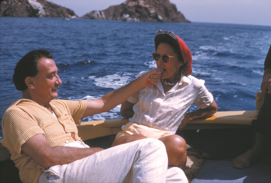 Salvador Dalí y Gala. Cortesía: Casas Lo Matta