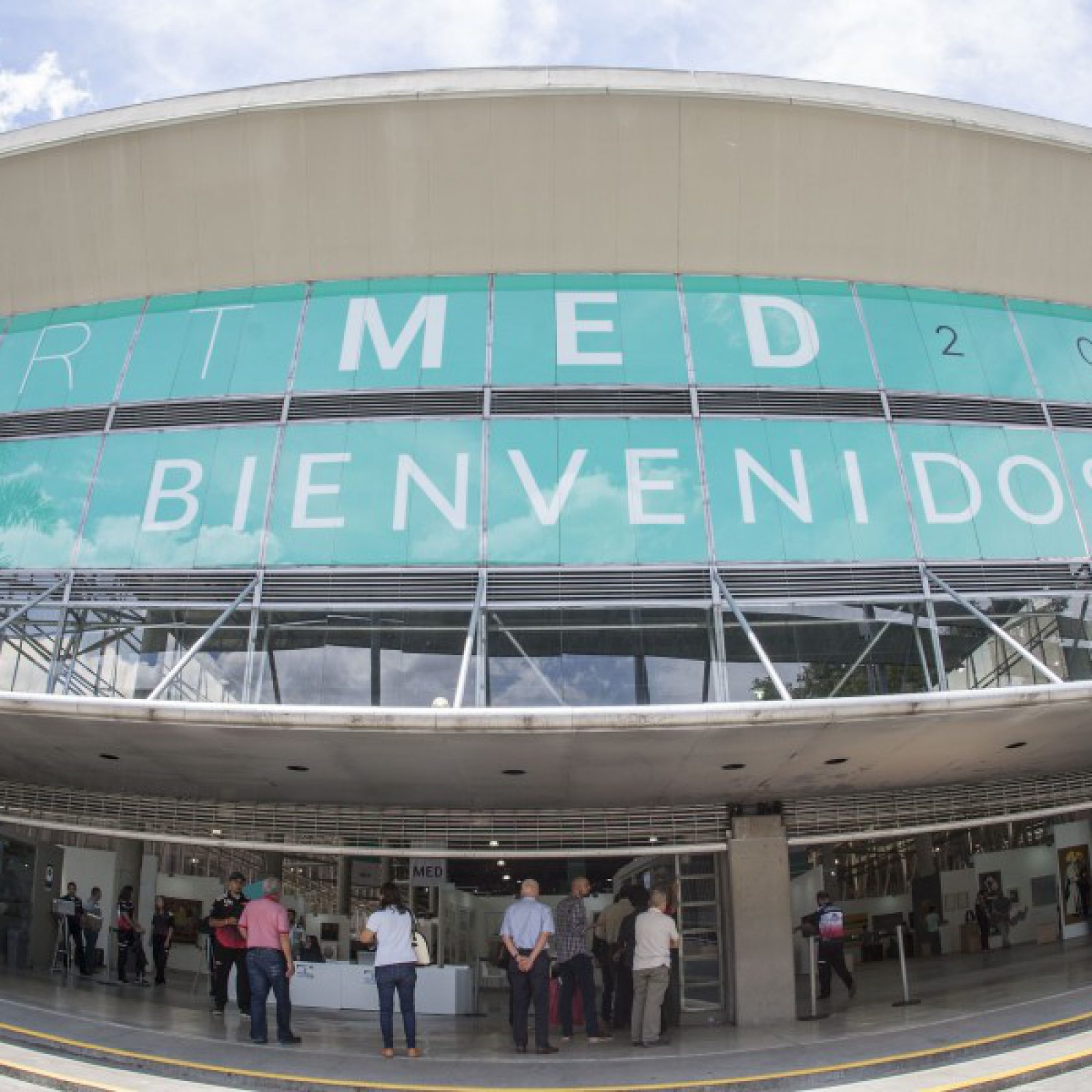 Vista de la feria ART MED 2017, Medellín, Colombia. Cortesía de ART MED