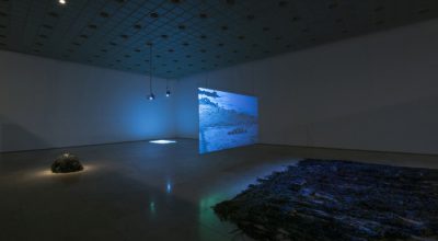 Vista de la exposición "Continuum", de Cata González, Galería Patricia Ready, Santiago de Chile, 2017. Cortesía de la artista