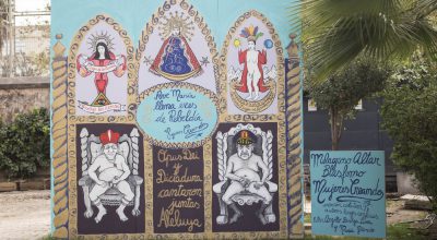 Mujeres Creando, Milagroso Altar Blasfemo, 2017. Cortesía: MSSA