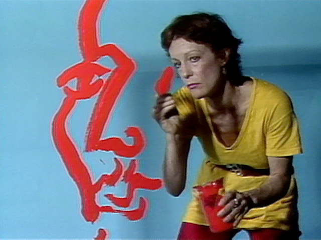 Joan Jonas, Double Lunar Dogs, 1984, video, color, sonido, 24:04 min. Cortesía: Electronic Arts Intermix (EAI), NY