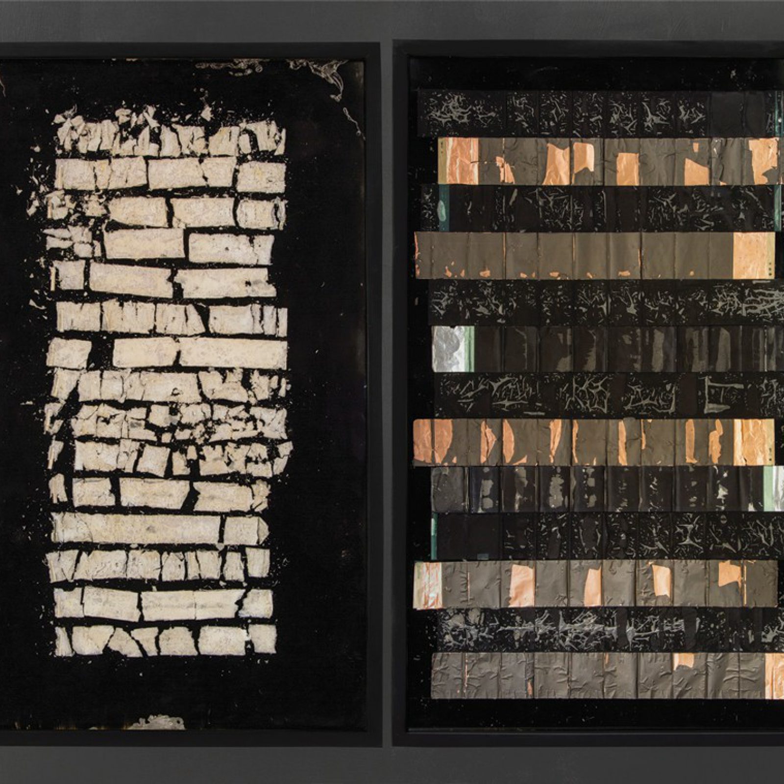 Alejandra Prieto, LI-Ion, 2017, litio, cobre, aluminio, hierro, plástico, madera, resina, 100 × 120 × 3 cm, pieza única. Cortesía de la artista y Die Ecke Arte Contemporáneo (Santiago)