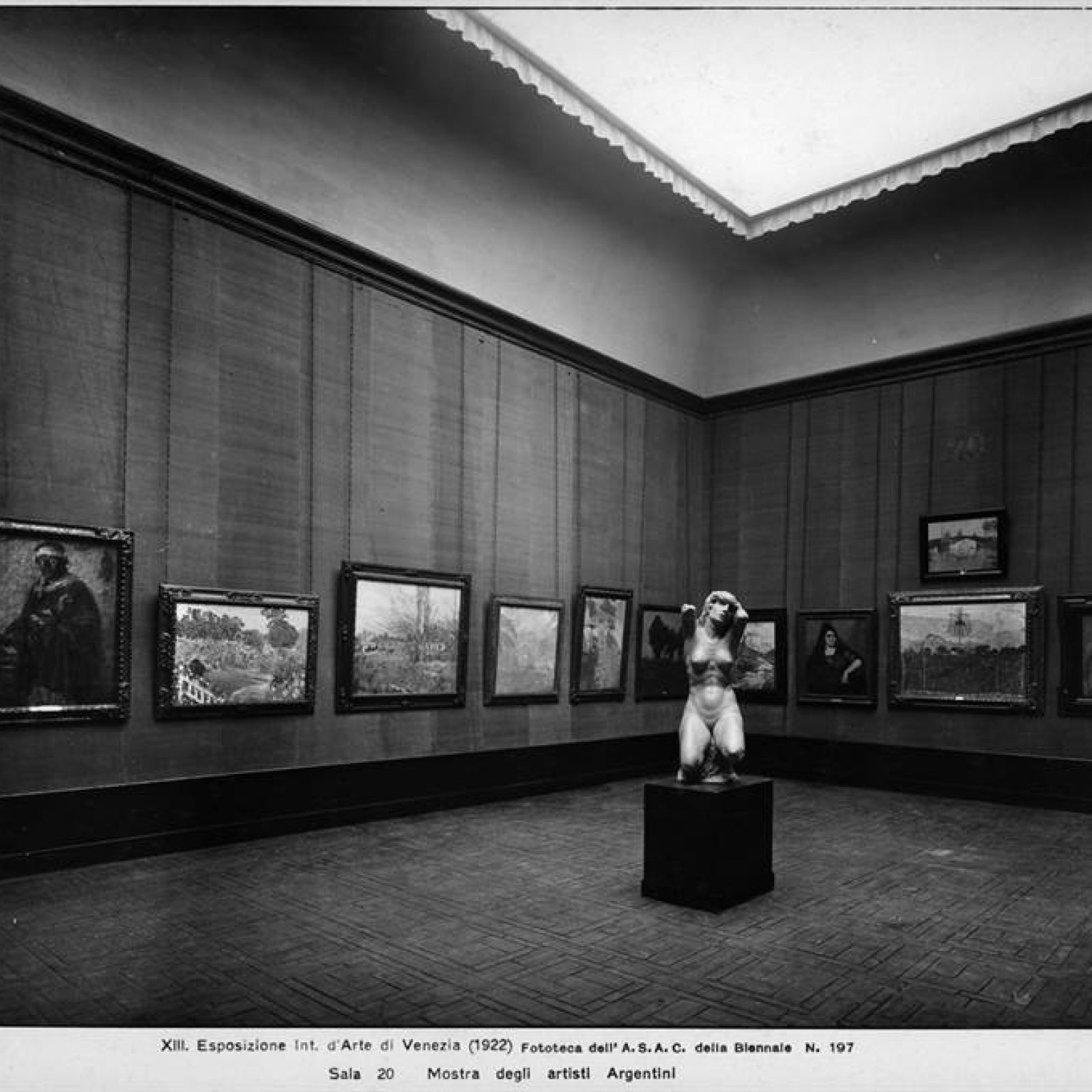 Bienal de Venecia, envío argentino 1922. La Biennale di Venezia – Archivio Storico delle Arti Contemporanee