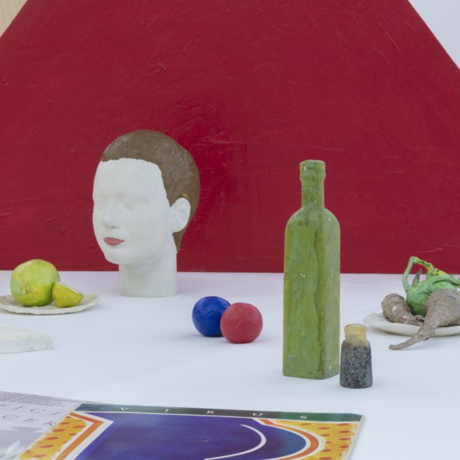 "Las relaciones mentales", de Eduardo Costa. Vista de la exposición en el Museo Tamayo, Ciudad de México, 2017. Foto: ©Agustin Garza