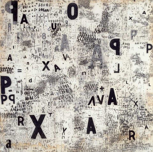 Mira Schendel, Graphic Object (Objeto Gráfico), Colección Patricia Phelps de Cisneros © The estate of Mira Schendel. Cortesía: Tate Modern