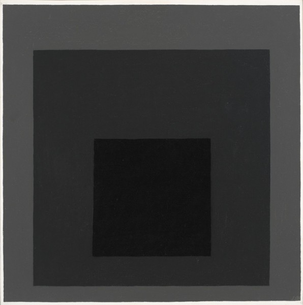 Josef Albers, Homage to the Square, 1962, óleo sobre masonite, 61 x 61 cm. Cortesía: Waddington Custot Galleries