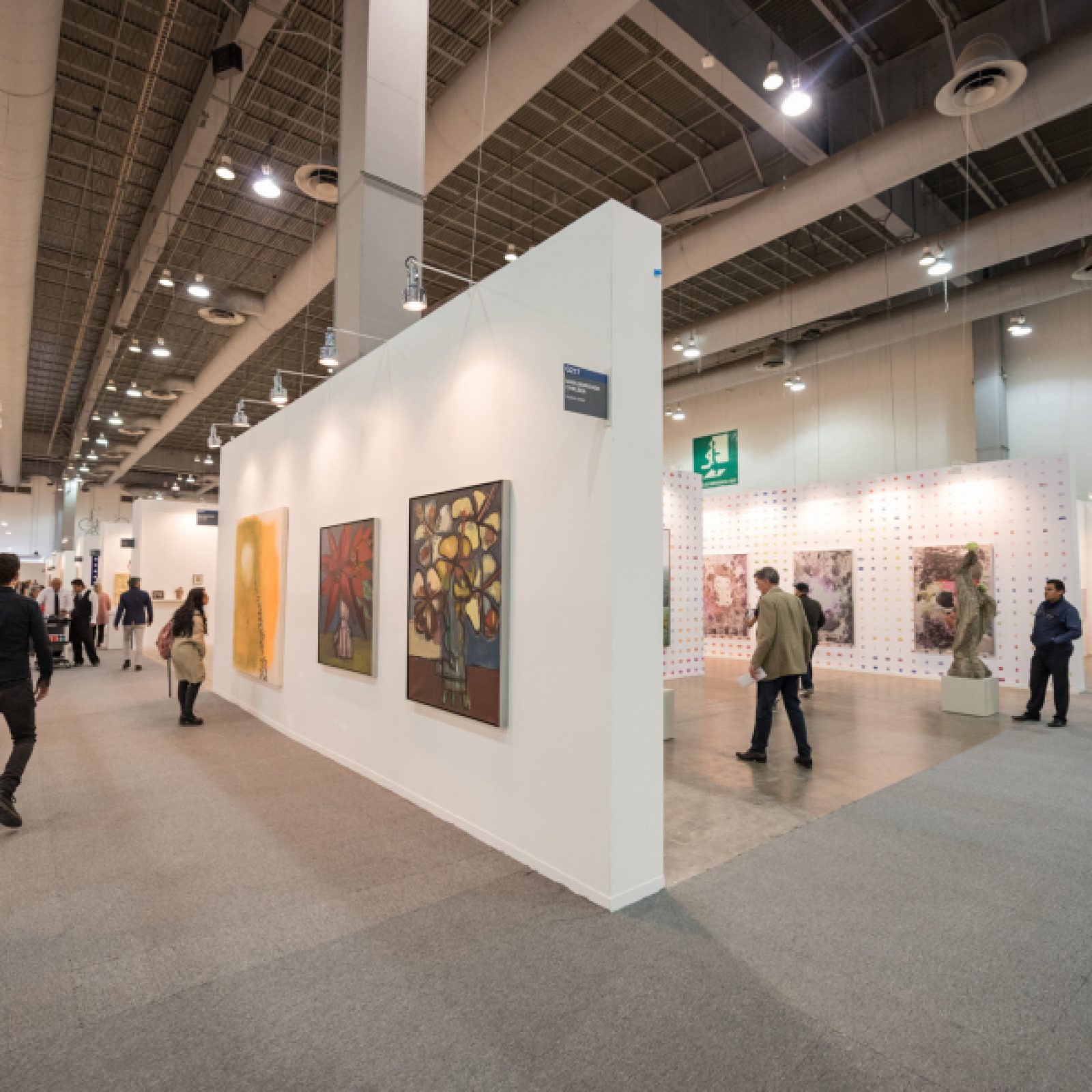 ZⓈONAMACO México Arte Contemporáneo 2017. Foto Mauricio Aguilar