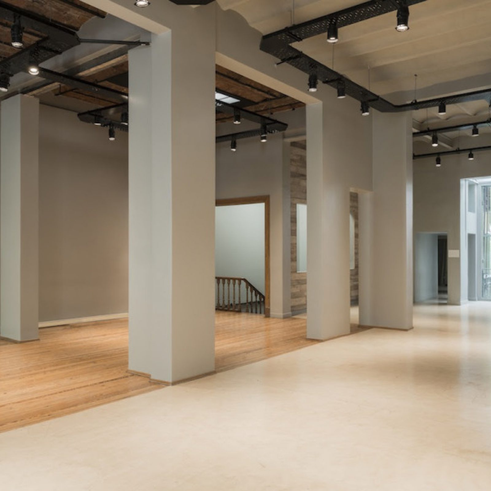 Salas del nuevo espacio de Henrique Faria Buenos Aires, ubicado en Libertad 1630 (CABA)
