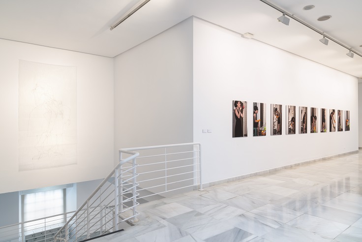 Vista de sala PMAM - Después de vos de Claudia Casarino, parte de su muestra Iluminando la ausencia en el Centro Atlántico de Arte Contemporáneo en Gran Canaria, España. Foto: cortesía CAAM.