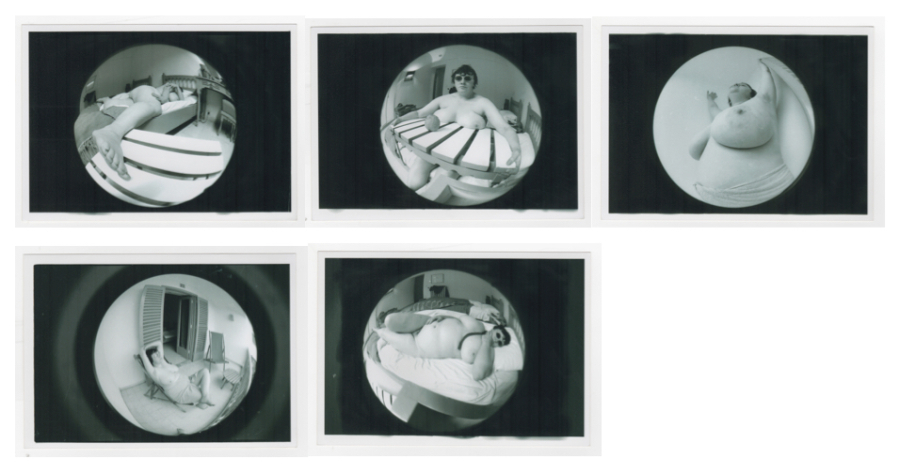 Jo Spence, Body Parts, 1978 (colaboración con Terry Dennett), set de seis fotografías vintage en blanco y negro. Pieza única (seis de 25.2 x 25.2 cm c/u; una de 22.2 x 23 cm). Copyright: acervo de la artista. Cortesía: Richard Saltoun Gallery
