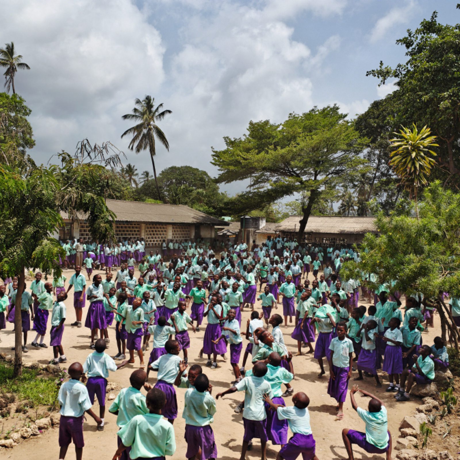 James Mollison. Serie Playground. Freetown Community Primary School, Mombasa, Kenia, 2011 © James Mollison