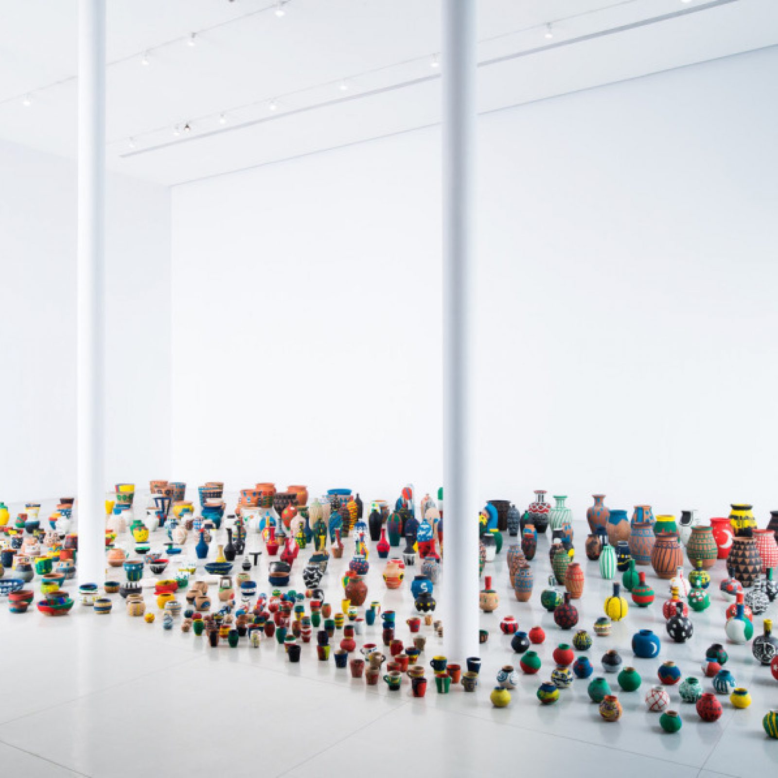 Vista de la exposición "Sin intención, propósito o finalidad", Antonio Ballester Moreno, en el Museo de Arte de Zapopan México, 2018. Cortesía: MAZ