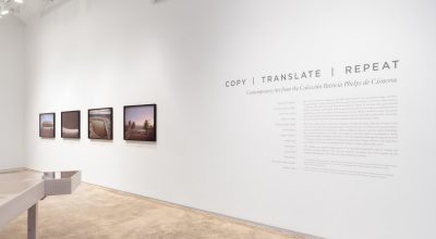 Vista de la exposición "Copy, Translate, Repeat: Arte Contemporáneo de la Colección Cisneros", en Hunter College Art Galleries, Nueva York, 2018. Foto: Foto: Stan Narten