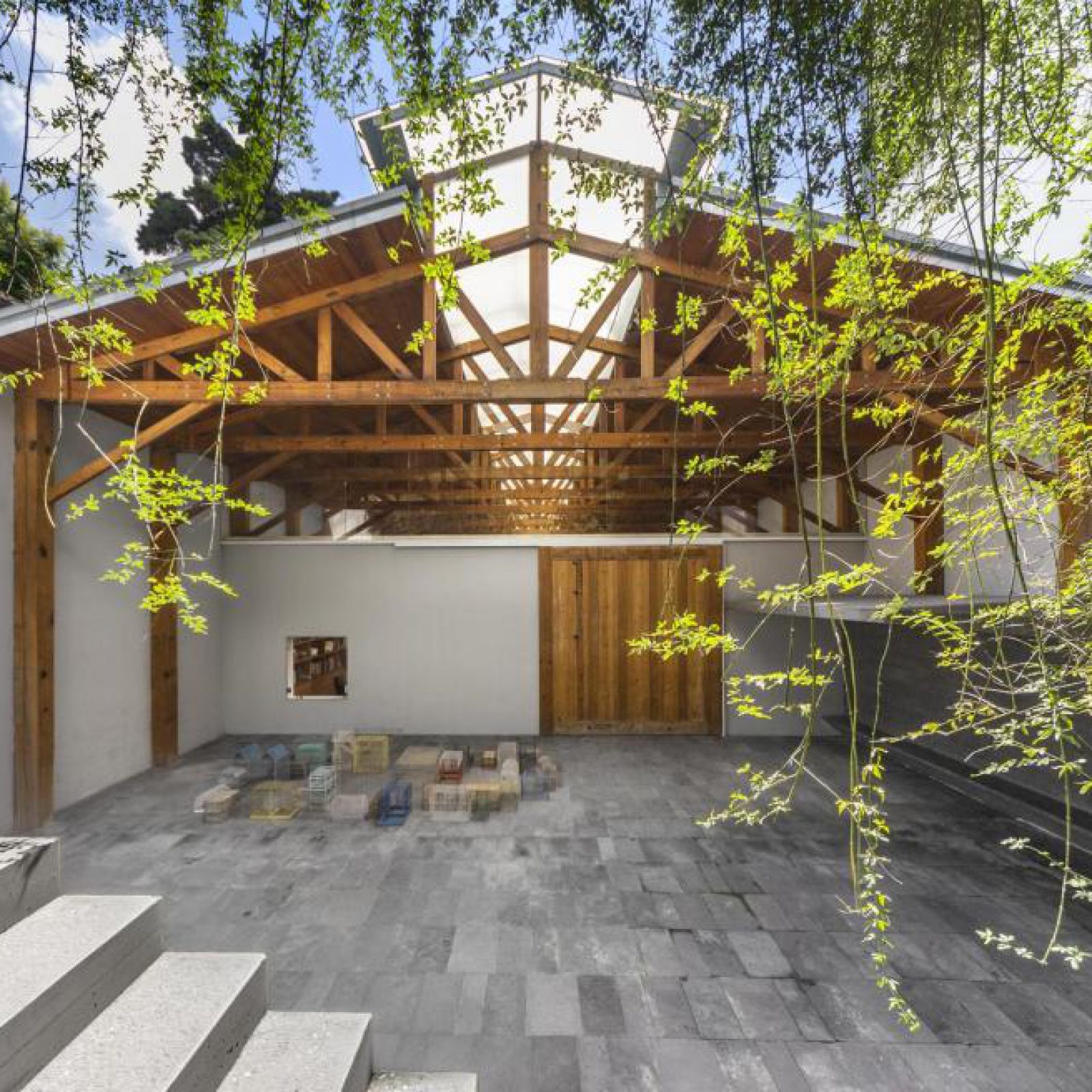 La sede de kurimanzutto en la Ciudad de México. Cortesía de la galería