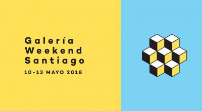 Galería Weekend Santiago 2018, afiche