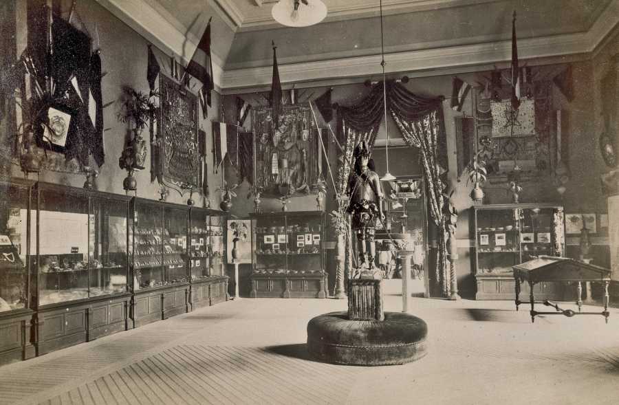 2. Pabellón de Ecuador, Exposición Histórico Americana Madrid 1892. Imagen cortesía de la Biblioteca Nacional de España.
