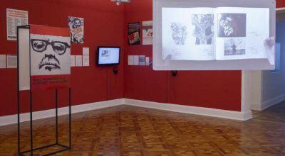 Vista de la exposición "Pasado Inquieto", en el Museo de la Solidaridad Salvador Allende (MSSA), Santiago de Chile, 2018. Cortesía: MSSA