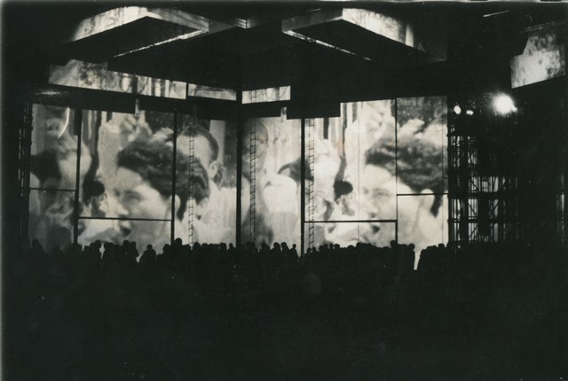 Jacobo Borges, Dispositivo Ciudad - Imagen de Caracas, 1968. Cortesía: Archivo Biblioteca Nacional de Caracas