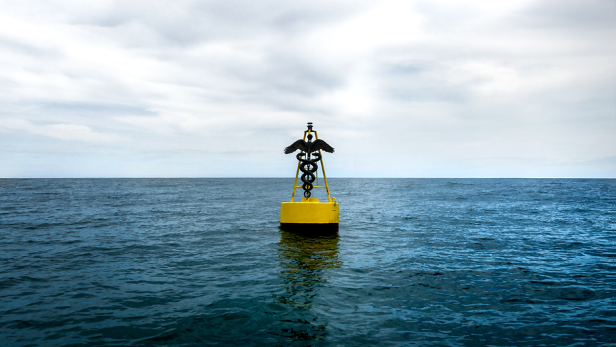 Adrián Balseca, Mar Cerrado, 2016, proyecto para sitio específico, video monocanal. Cortesía del artista
