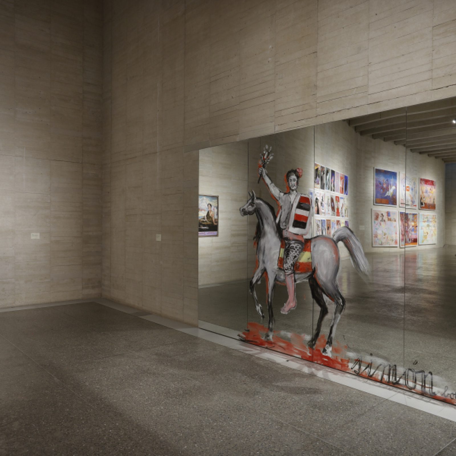 Juan Dávila: pintura y ambigüedad. Vista de la exposición en MUSAC, 2018. Cortesía del museo