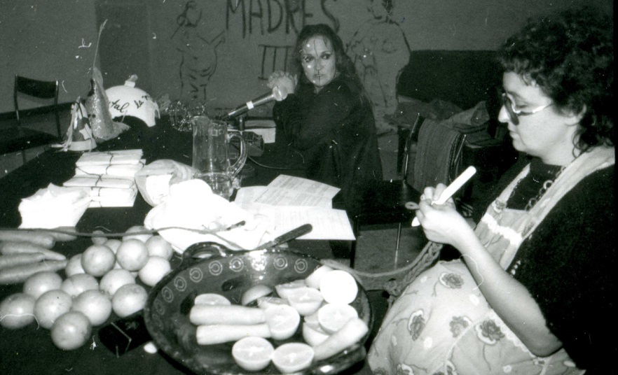 Polvo de Gallina Negra (Maris Bustamante y Mónica Mayer), ¡Madres!, proyecto visual, 1983- 1987. Cortesía: Archivo Mónica Mayer