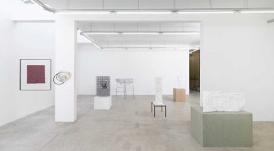 Vista de la exposición "Lavas y Magmas", de Jorge Pedro Núñez, en Galerie Crèvecoeur, París, 2018. Cortesía del artista y de la galería
