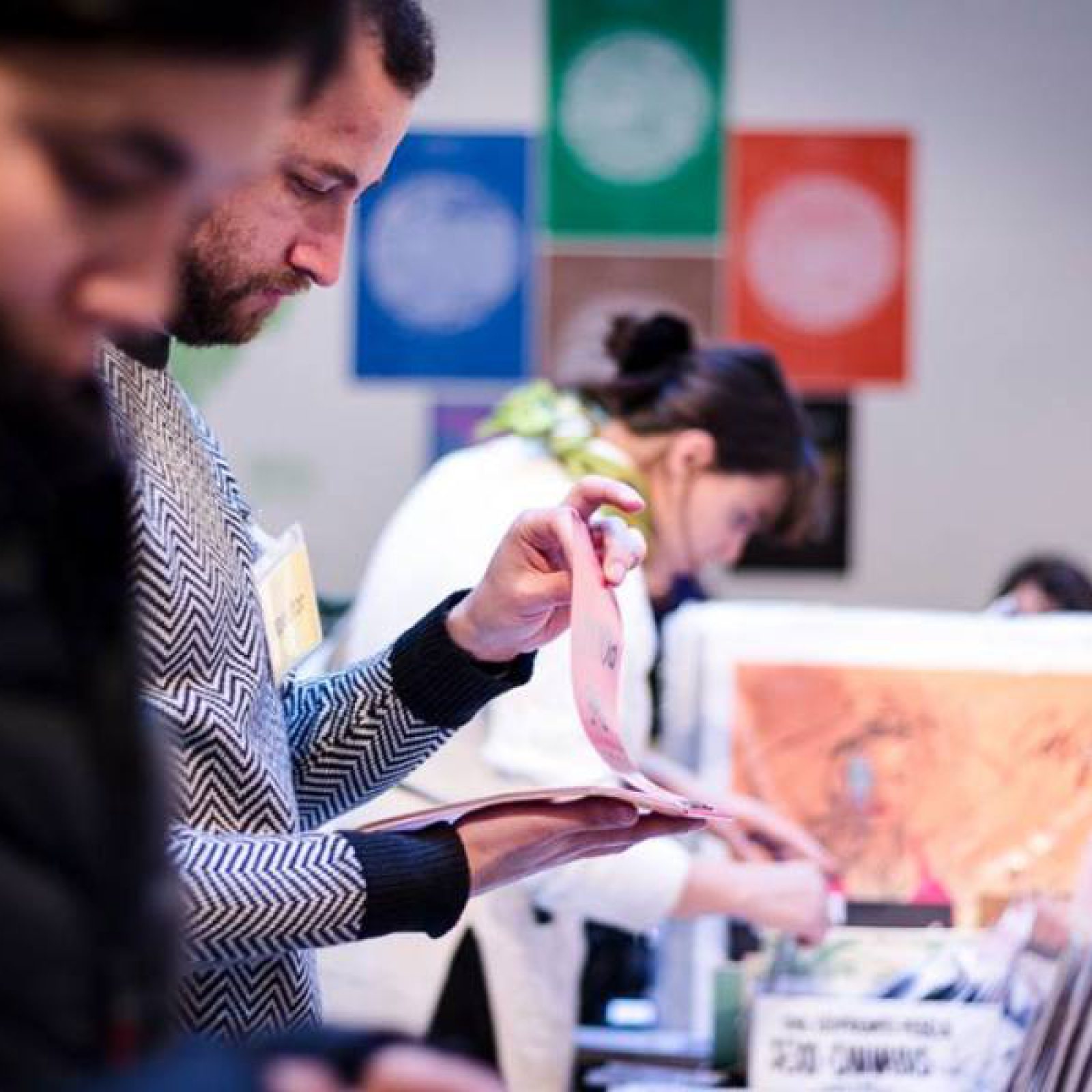 Feria de arte impreso Microutopías, CCE de Montevideo, del 8 al 10 de junio de 2018. Foto: Camila Caballero