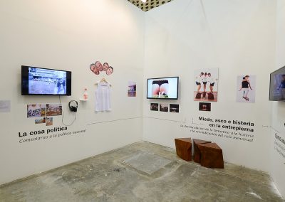 Muestra del Colectivo Zunga en la sección Artecámara de ARTBO 2018. Foto: © Cámara de Comercio de Bogotá / 48 por Segundo