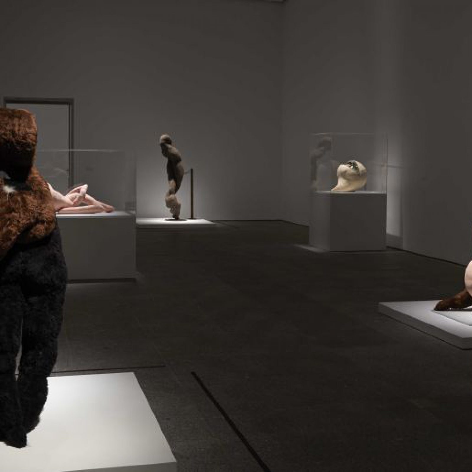 Vista de la exposición "Dorothea Tanning. Detrás de la puerta, invisible, otra puerta", en el Museo Reina Sofía, Madrid, 2018. Foto: Archivo fotográfico del Museo Reina Sofía