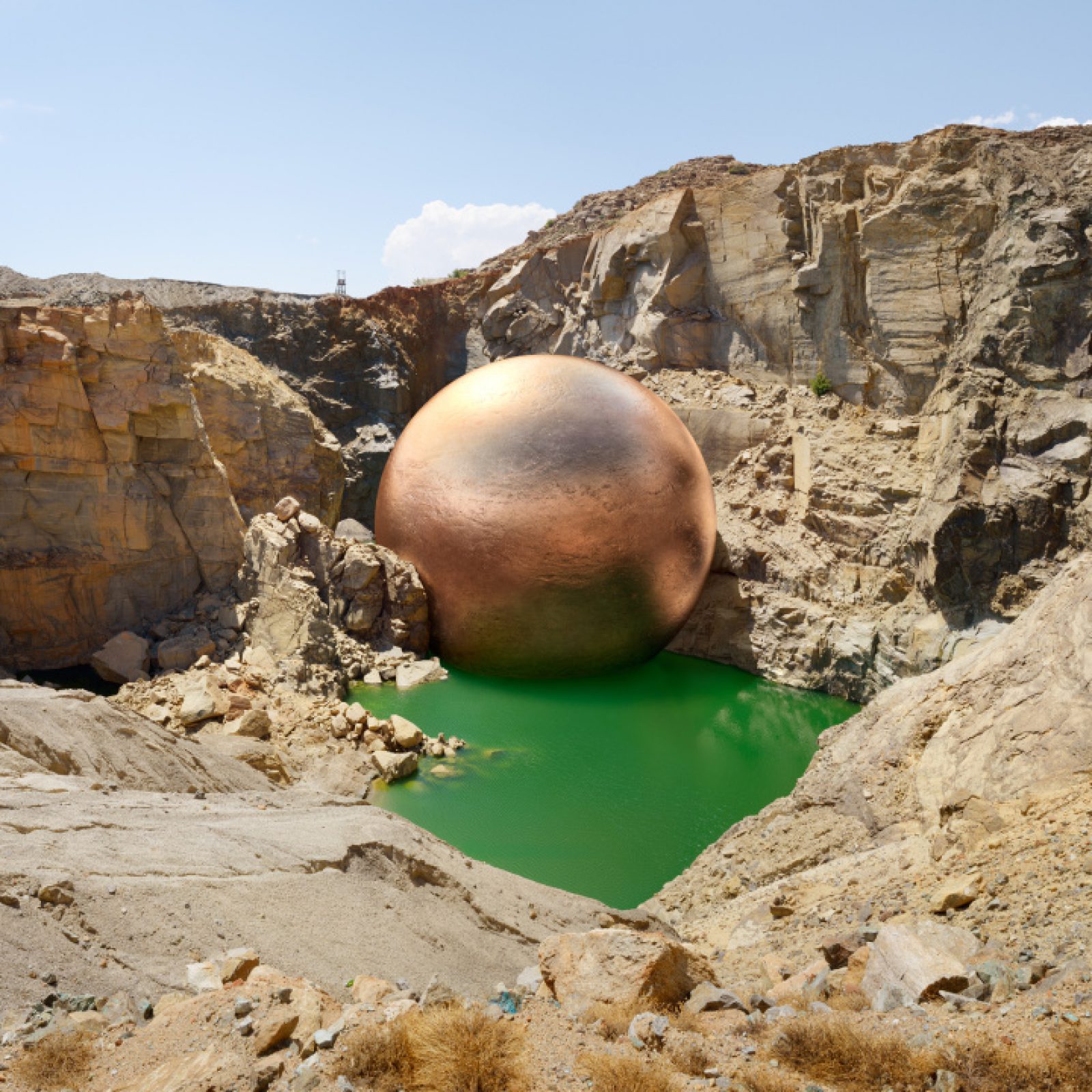 Dillon Marsh, Nababeep South Mine, Nababeep, 2014, 50 x 62,5 cm. Cortesía del artista y Gallery MOMO, Johannesburgo
