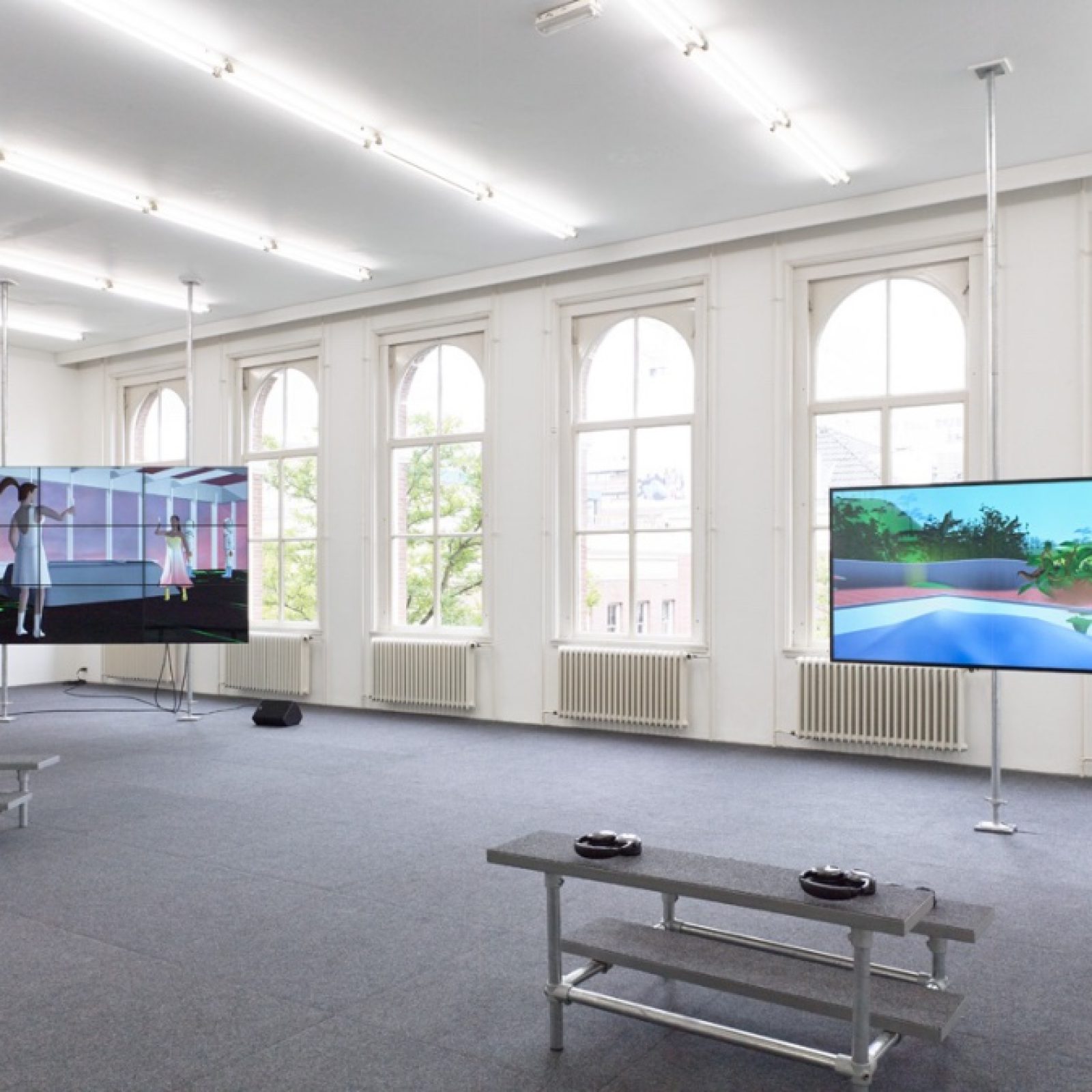 Ana María Millán en Witte de With, Rotterdam, Países Bajos, 2018. Cortesía: WdW
