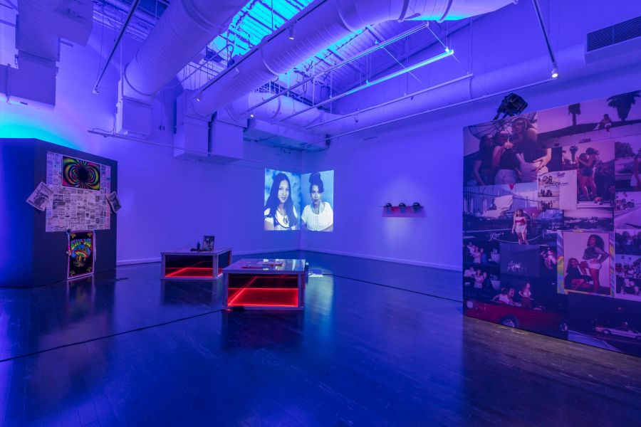 Vista de la exposición “Guadalupe Rosales: Echoes of a Collective Memory”, en el Vincent Price Art Museum, East Los Angeles College, 2018-2019. Foto: Monica Orozco.