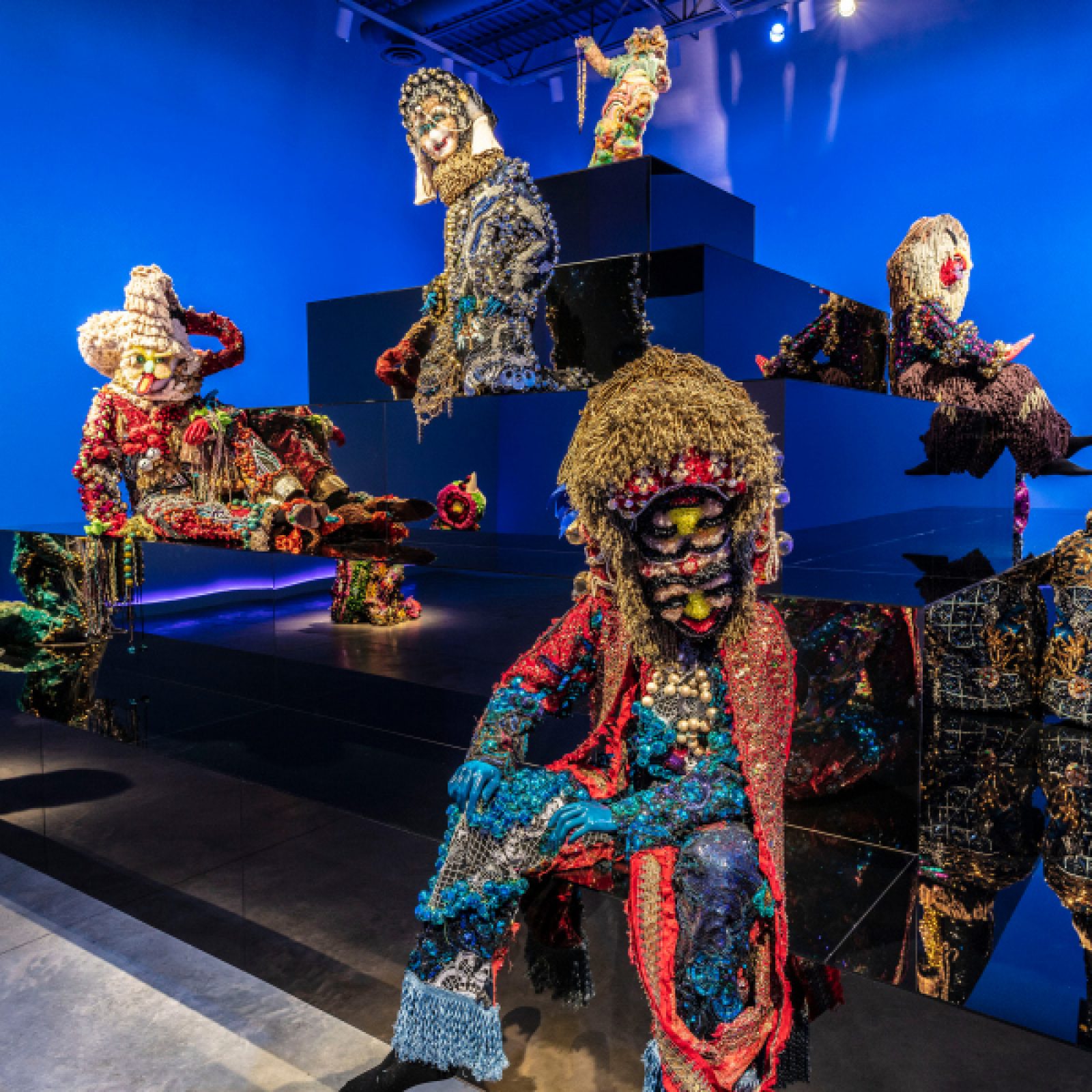 Installation view, Raúl de Nieves: Fina, February 2–April 28, 2019. The Cleveland Museum of Art at the Transformer Station. Photo © The Cleveland Museum of Art